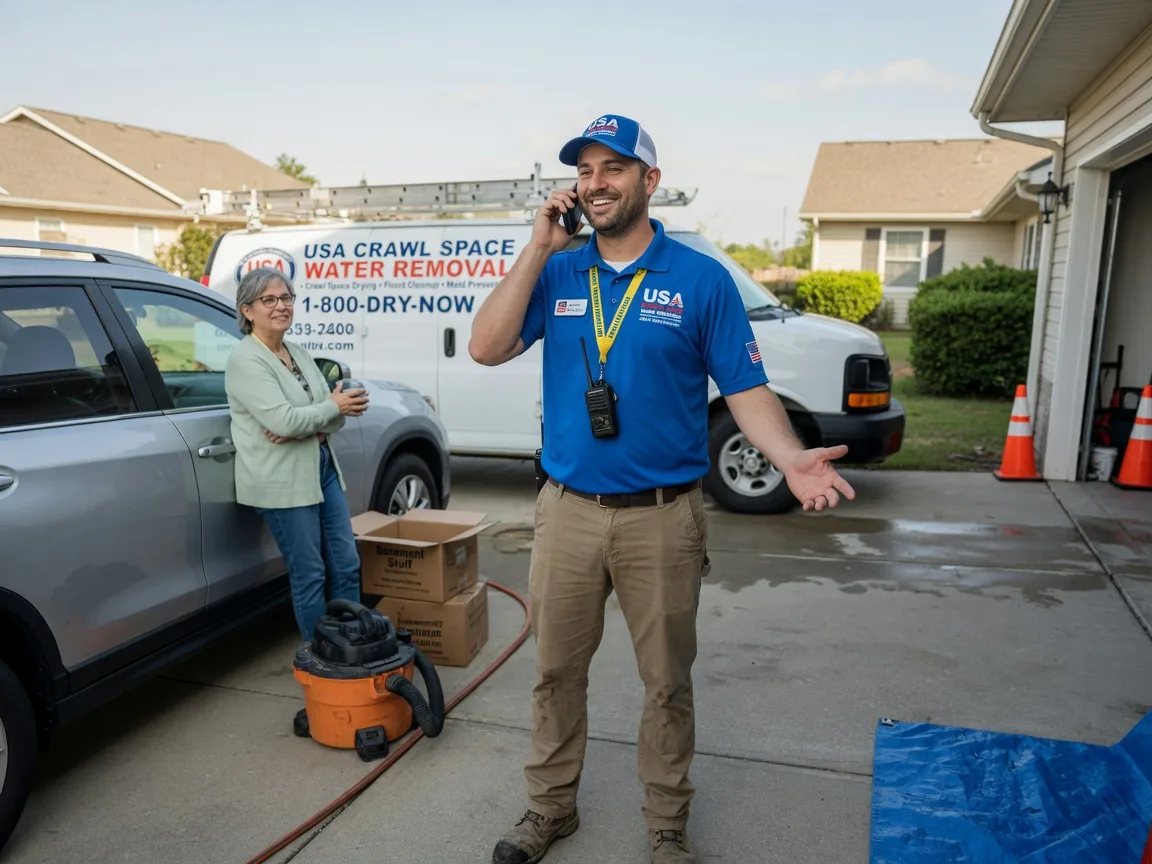 Crawl Space Water Removal Clayton, GA FAQs